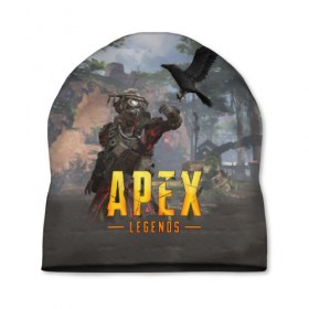 Шапка 3D с принтом APEX LEGENDS в Кировске, 100% полиэстер | универсальный размер, печать по всей поверхности изделия | apex | apex legends | апекс | апекс легенд | апекс легендс | бой | игра | компьютерная игра | королевская битва | лучшее | онлайн игра | популярное | хит | шутер