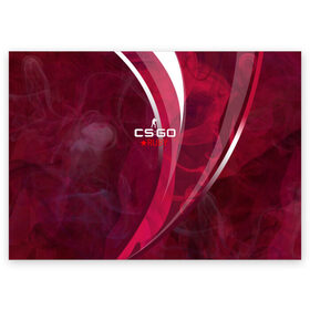 Поздравительная открытка с принтом cs:go - Ruby (Рубин) в Кировске, 100% бумага | плотность бумаги 280 г/м2, матовая, на обратной стороне линовка и место для марки
 | 0x000000123 | csgo | ruby | ксго | рубин