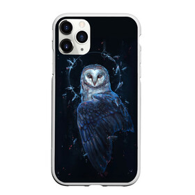 Чехол для iPhone 11 Pro матовый с принтом сова в Кировске, Силикон |  | owl | ночь | птица | сова | филин