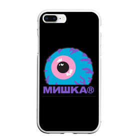 Чехол для iPhone 7Plus/8 Plus матовый с принтом Mishka NYC в Кировске, Силикон | Область печати: задняя сторона чехла, без боковых панелей | addict | keep watch | mishka | mishkanyc | nyc | ski patrol crewneck | tessa violet | бренд | мишка | стритвер | тесса виолет | уличная мода | урбан стаил