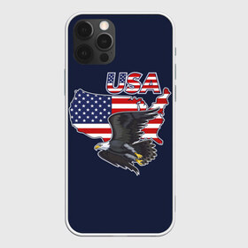 Чехол для iPhone 12 Pro Max с принтом USA в Кировске, Силикон |  | america | bald | bir | eagle | flag | stars and stripes | usa | америка | белоголовый | графика | жизни | звездно полосатый | иллюстрация | искусство | карта | контур | летит | мода | орёл | птица | рисунок | силуэт | символ