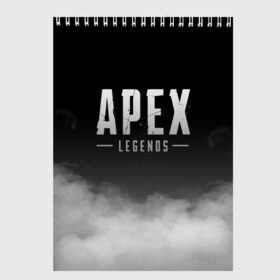 Скетчбук с принтом APEX LEGENDS в Кировске, 100% бумага
 | 48 листов, плотность листов — 100 г/м2, плотность картонной обложки — 250 г/м2. Листы скреплены сверху удобной пружинной спиралью | apex | apex legends | battle | battle royal | titanfall | апекс | апекс легендс | батл рояль | битва | война | королевская битва