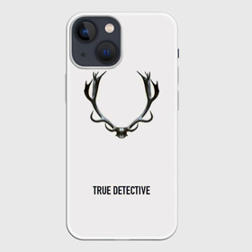 Чехол для iPhone 13 mini с принтом True Detective в Кировске,  |  | carcosa | true detective | каркоса | криминал | мистика | настоящий детектив | раст коул | религия | ритуал | рога | символ | эзотерика