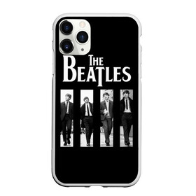 Чехол для iPhone 11 Pro матовый с принтом The Beatles в Кировске, Силикон |  | Тематика изображения на принте: beatles | the beatles | битлз | битлс | битлы | группы | джон леннон | джордж харрисон | легенды | музыка | пол маккартни | ринго старр | рок