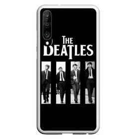 Чехол для Honor P30 с принтом The Beatles в Кировске, Силикон | Область печати: задняя сторона чехла, без боковых панелей | beatles | the beatles | битлз | битлс | битлы | группы | джон леннон | джордж харрисон | легенды | музыка | пол маккартни | ринго старр | рок