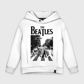 Детское худи Oversize хлопок с принтом The Beatles в Кировске, френч-терри — 70% хлопок, 30% полиэстер. Мягкий теплый начес внутри —100% хлопок | боковые карманы, эластичные манжеты и нижняя кромка, капюшон на магнитной кнопке | beatles | the beatles | битлз | битлс | битлы | группы | джон леннон | джордж харрисон | легенды | музыка | пол маккартни | ринго старр | рок