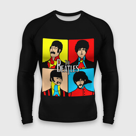 Мужской рашгард 3D с принтом The Beatles в Кировске,  |  | beatles | the beatles | битлз | битлс | битлы | группы | джон леннон | джордж харрисон | легенды | музыка | пол маккартни | ринго старр | рок