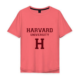 Мужская футболка хлопок Oversize с принтом Harvard University_девиз в Кировске, 100% хлопок | свободный крой, круглый ворот, “спинка” длиннее передней части | harvard university | usa | америка | вуз | гарвард | колледж | образование | студенты | сша | университет | школа
