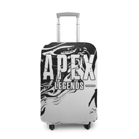 Чехол для чемодана 3D с принтом Apex Legends в Кировске, 86% полиэфир, 14% спандекс | двустороннее нанесение принта, прорези для ручек и колес | battle | royale | апекс | битва | боевой | королевская | легендс | лутбокс | оружие | робот | спектры | титан | шутер