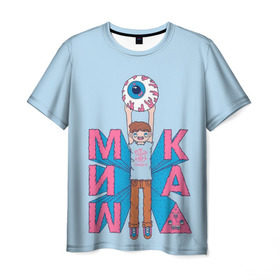Мужская футболка 3D с принтом MISHKA NYC в Кировске, 100% полиэфир | прямой крой, круглый вырез горловины, длина до линии бедер | addict | keep watch | mishka | mishkanyc | nyc | ski patrol crewneck | tessa violet | бренд | мишка | стритвер | тесса виолет | уличная мода | урбан стаил