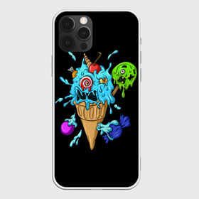 Чехол для iPhone 12 Pro Max с принтом Мороженое Монстр в Кировске, Силикон |  | Тематика изображения на принте: candy | ice cream | marshmallow | monster | monsters | oreo | sweets | zombie | зомби | леденец | леденцы | маршмеллоу | монстр | монстры | мороженое | орео | сладости