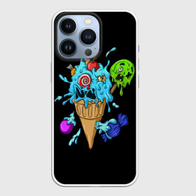 Чехол для iPhone 13 Pro с принтом Мороженое Монстр в Кировске,  |  | candy | ice cream | marshmallow | monster | monsters | oreo | sweets | zombie | зомби | леденец | леденцы | маршмеллоу | монстр | монстры | мороженое | орео | сладости