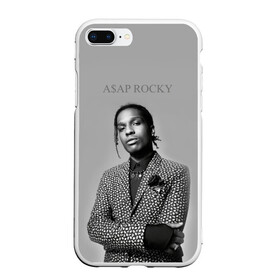 Чехол для iPhone 7Plus/8 Plus матовый с принтом ASAP ROCKY в Кировске, Силикон | Область печати: задняя сторона чехла, без боковых панелей | aap | asap | mob | rap | rocky | testing | альбом | американский | асап | банда | моб | раким | реп | роки | рэп | рэпер | тестинг | эйсап | эсап