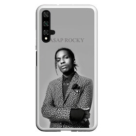 Чехол для Honor 20 с принтом ASAP ROCKY в Кировске, Силикон | Область печати: задняя сторона чехла, без боковых панелей | aap | asap | mob | rap | rocky | testing | альбом | американский | асап | банда | моб | раким | реп | роки | рэп | рэпер | тестинг | эйсап | эсап