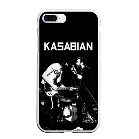 Чехол для iPhone 7Plus/8 Plus матовый с принтом Kasabian в Кировске, Силикон | Область печати: задняя сторона чехла, без боковых панелей | kasabian | группы | касабиан | касейбиан | крис эдвардс | музыка | рок | рок группы | серджио пиццорно | том мейган