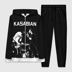 Женский костюм 3D с принтом Kasabian в Кировске,  |  | kasabian | группы | касабиан | касейбиан | крис эдвардс | музыка | рок | рок группы | серджио пиццорно | том мейган