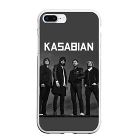 Чехол для iPhone 7Plus/8 Plus матовый с принтом Kasabian в Кировске, Силикон | Область печати: задняя сторона чехла, без боковых панелей | kasabian | группы | касабиан | касейбиан | крис эдвардс | музыка | рок | рок группы | серджио пиццорно | том мейган