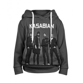 Детская толстовка 3D с принтом Kasabian в Кировске, 100% полиэстер | двухслойный капюшон со шнурком для регулировки, мягкие манжеты на рукавах и по низу толстовки, спереди карман-кенгуру с мягким внутренним слоем | Тематика изображения на принте: kasabian | группы | касабиан | касейбиан | крис эдвардс | музыка | рок | рок группы | серджио пиццорно | том мейган