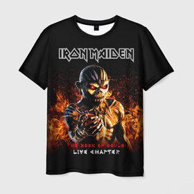 Мужская футболка 3D с принтом Iron Maiden в Кировске, 100% полиэфир | прямой крой, круглый вырез горловины, длина до линии бедер | Тематика изображения на принте: heavy metal | iron maiden | metal | айрон мейден | группы | метал | музыка | рок | хеви метал