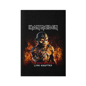 Обложка для паспорта матовая кожа с принтом Iron Maiden в Кировске, натуральная матовая кожа | размер 19,3 х 13,7 см; прозрачные пластиковые крепления | heavy metal | iron maiden | metal | айрон мейден | группы | метал | музыка | рок | хеви метал