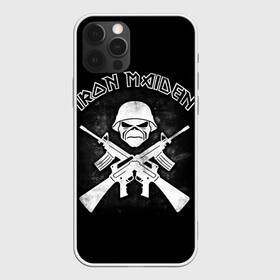 Чехол для iPhone 12 Pro с принтом Iron Maiden в Кировске, силикон | область печати: задняя сторона чехла, без боковых панелей | heavy metal | iron maiden | metal | айрон мейден | группы | метал | музыка | рок | хеви метал