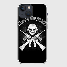 Чехол для iPhone 13 mini с принтом Iron Maiden в Кировске,  |  | heavy metal | iron maiden | metal | айрон мейден | группы | метал | музыка | рок | хеви метал