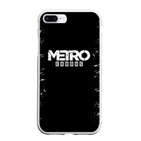 Чехол для iPhone 7Plus/8 Plus матовый с принтом METRO EXODUS в Кировске, Силикон | Область печати: задняя сторона чехла, без боковых панелей | exodus | horror | metro 2033 | metro exodus | survival | игры | исход | метро | метро 2035