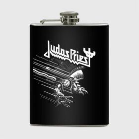 Фляга с принтом Judas Priest в Кировске, металлический корпус | емкость 0,22 л, размер 125 х 94 мм. Виниловая наклейка запечатывается полностью | Тематика изображения на принте: judas priest | metal | rock | группы | метал | музыка | рок | хард рок | хэви метал