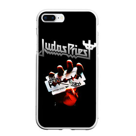 Чехол для iPhone 7Plus/8 Plus матовый с принтом Judas Priest в Кировске, Силикон | Область печати: задняя сторона чехла, без боковых панелей | judas priest | metal | rock | группы | метал | музыка | рок | хард рок | хэви метал