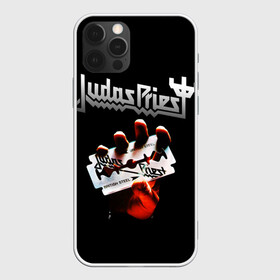 Чехол для iPhone 12 Pro с принтом Judas Priest в Кировске, силикон | область печати: задняя сторона чехла, без боковых панелей | judas priest | metal | rock | группы | метал | музыка | рок | хард рок | хэви метал