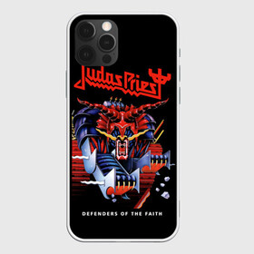 Чехол для iPhone 12 Pro с принтом Judas Priest в Кировске, силикон | область печати: задняя сторона чехла, без боковых панелей | judas priest | metal | rock | группы | метал | музыка | рок | хард рок | хэви метал