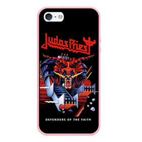 Чехол для iPhone 5/5S матовый с принтом Judas Priest в Кировске, Силикон | Область печати: задняя сторона чехла, без боковых панелей | judas priest | metal | rock | группы | метал | музыка | рок | хард рок | хэви метал