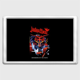 Магнит 45*70 с принтом Judas Priest в Кировске, Пластик | Размер: 78*52 мм; Размер печати: 70*45 | judas priest | metal | rock | группы | метал | музыка | рок | хард рок | хэви метал