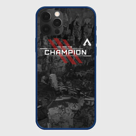 Чехол для iPhone 12 Pro с принтом You Are The Champion в Кировске, силикон | область печати: задняя сторона чехла, без боковых панелей | apex | apexlegends | battle | fall | legends | royale | titan | titanfall | апекс | битва | игра | игры | королевская | легенд | легендс | легенды | лого | меха | мехи | онлайн | роботы | символ | титанфол | шутер