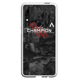 Чехол для Honor P Smart Z с принтом You Are The Champion в Кировске, Силикон | Область печати: задняя сторона чехла, без боковых панелей | apex | apexlegends | battle | fall | legends | royale | titan | titanfall | апекс | битва | игра | игры | королевская | легенд | легендс | легенды | лого | меха | мехи | онлайн | роботы | символ | титанфол | шутер