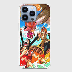 Чехол для iPhone 13 Pro с принтом One Piece на воде в Кировске,  |  | anime | asian | asiatic | big | cat | crow | giant | hat | huge | japonese | karasu | kyojin | manga | neko | one piece | oppai | oriental | power | powerful | tophat | weapon | woma | аниме | манга | япония