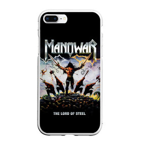 Чехол для iPhone 7Plus/8 Plus матовый с принтом Manowar в Кировске, Силикон | Область печати: задняя сторона чехла, без боковых панелей | heavy metal | manowar | power metal | группы | метал | музыка | пауэр метал | рок | хеви метал