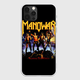 Чехол для iPhone 12 Pro Max с принтом Manowar в Кировске, Силикон |  | heavy metal | manowar | power metal | группы | метал | музыка | пауэр метал | рок | хеви метал