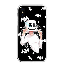 Чехол для iPhone XS Max матовый с принтом Marshmello в Кировске, Силикон | Область печати: задняя сторона чехла, без боковых панелей | alone | beautiful now | disc | dj | jockey | marshmallow | американский | диджей | дискотека | маршмэллоу | продюсер