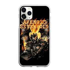 Чехол для iPhone 11 Pro матовый с принтом Avenged Sevenfold в Кировске, Силикон |  | a7x | avenged sevenfold | heavy metal | metal | группы | метал | музыка | прогрессивный метал | рок | хард рок | хэви метал