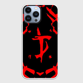 Чехол для iPhone 13 Pro Max с принтом DOOM в Кировске,  |  | Тематика изображения на принте: devil | doom | hell | mark of the doom slayer | slayer | ад | гарнил | дум | знаки | иероглифы | компьютерные игры 2019 | преисподняя | символ | солдат