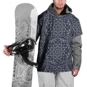 Накидка на куртку 3D с принтом Сложные геометрические формы в Кировске, 100% полиэстер |  | абстракция | вип | геометрия | дизайн | знаки | мода | новинка | подарок | стритвир | топ | тренд | фигуры
