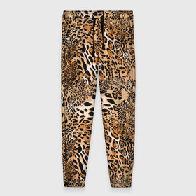 Женские брюки 3D с принтом Леопард в Кировске, полиэстер 100% | прямой крой, два кармана без застежек по бокам, с мягкой трикотажной резинкой на поясе и по низу штанин. В поясе для дополнительного комфорта — широкие завязки | camouflage | cat | disguise | fashion | illustration | jungle | leopard | predator | skin | spots | style | wild | youth | графика | джунгли | дикий | иллюстрация | камуфляж | картинка | кошка | леопард | маскировка | мода | молодежная | пятна | рисунок |