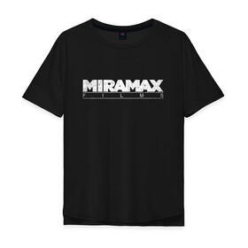 Мужская футболка хлопок Oversize с принтом MIRAMAX FILM_ в Кировске, 100% хлопок | свободный крой, круглый ворот, “спинка” длиннее передней части | miramax film | киностудия | мирамакс