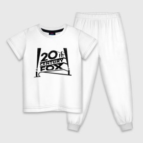 Детская пижама хлопок с принтом 20th Century Fox в Кировске, 100% хлопок |  брюки и футболка прямого кроя, без карманов, на брюках мягкая резинка на поясе и по низу штанин
 | 