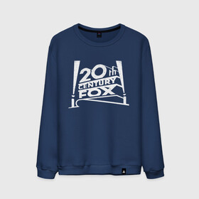 Мужской свитшот хлопок с принтом 20th Century Fox_2 в Кировске, 100% хлопок |  | 20 век фокс | 20th century fox | киностудия