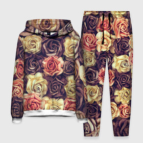 Мужской костюм 3D (с толстовкой) с принтом Шоколадные розы в Кировске,  |  | бабушке | девочке | девушке | дочке | желтые цветы | женщине | маме | подруге | природа | розовые цветы | розы | сестре | теще | тюльпаны | цветы