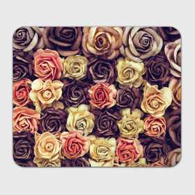 Коврик прямоугольный с принтом Шоколадные розы в Кировске, натуральный каучук | размер 230 х 185 мм; запечатка лицевой стороны | Тематика изображения на принте: бабушке | девочке | девушке | дочке | желтые цветы | женщине | маме | подруге | природа | розовые цветы | розы | сестре | теще | тюльпаны | цветы