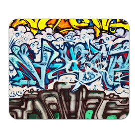 Коврик для мышки прямоугольный с принтом Graffiti в Кировске, натуральный каучук | размер 230 х 185 мм; запечатка лицевой стороны | grafity | paint | street art | urban | город | граффити | искусство | кирпичи | краски | рисунки | стена | улицы | уличное искусство