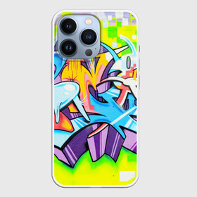 Чехол для iPhone 13 Pro с принтом Неоновая кислота в Кировске,  |  | grafity | paint | street art | urban | город | граффити | искусство | кирпичи | краски | рисунки | стена | улицы | уличное искусство